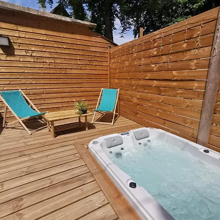 Tatil Evi Le Champenois - Jacuzzi - Terrasse - Calme - Cine Netflix