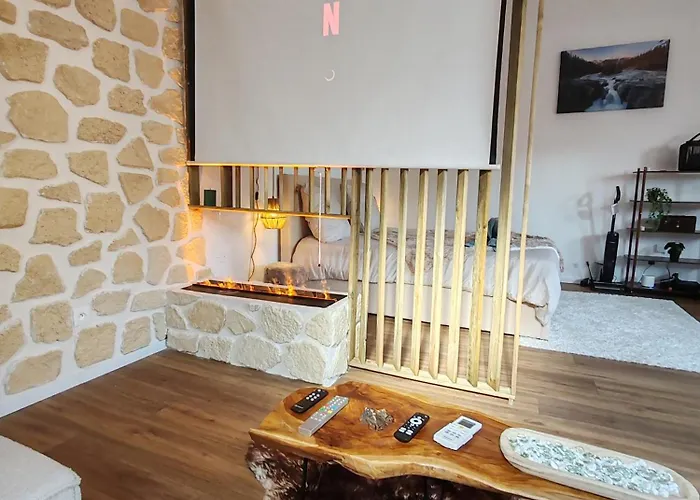 Nyaraló Le Champenois - Jacuzzi - Terrasse - Calme - Cine Netflix