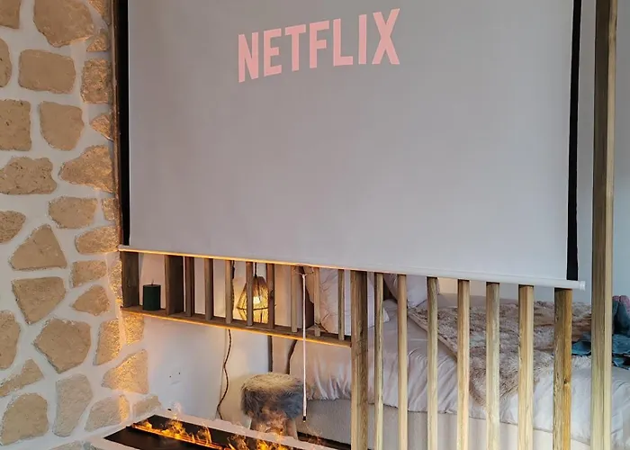 Nyaraló Le Champenois - Jacuzzi - Terrasse - Calme - Cine Netflix