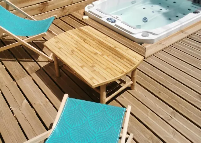 Le Champenois - Jacuzzi - Terrasse - Calme - Cine Netflix *