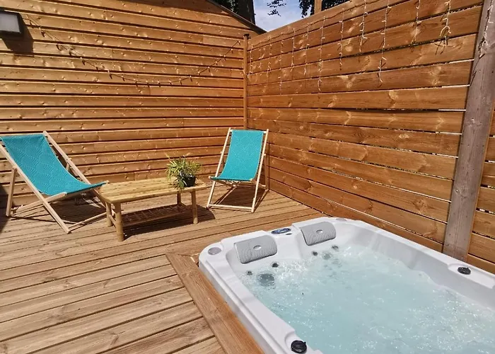 Hébergement de vacances Le Champenois - Jacuzzi - Terrasse - Calme - Ciné Netflix